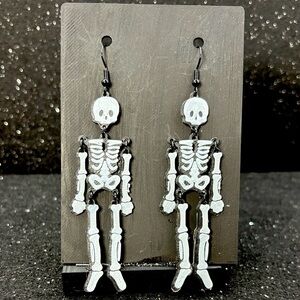 Dancing Skeleton Earrings – Spooky Fun Statement Jewelry
